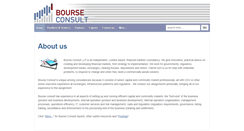 Desktop Screenshot of bourse-consult.com
